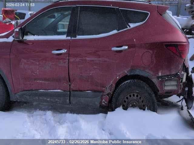 5XYZUDLB3JG517675 Hyundai SANTA FE SPORT