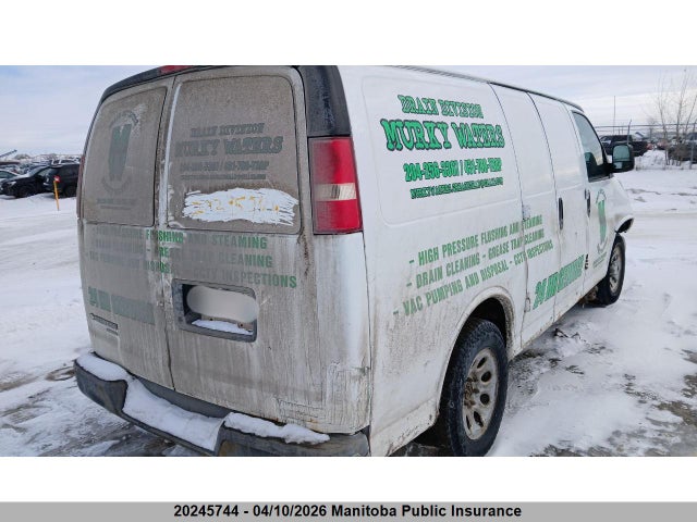20245744 :رقم المزاد ، 1GCSGAFX4D1152572 vin ، 2013 Chevrolet Express 1500 Cargo Van مزاد بيع