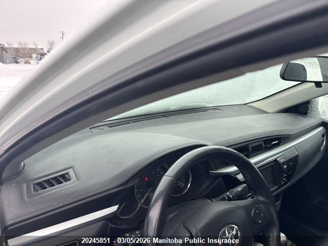 20245851 :رقم المزاد ، 2T1BURHEXEC109645 vin ، 2014 Toyota Corolla Le مزاد بيع