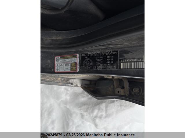 Продаж на аукціоні авто 2013 Kia Rio Lx, vin: KNADM4A35D6138882, номер лоту: 20245879