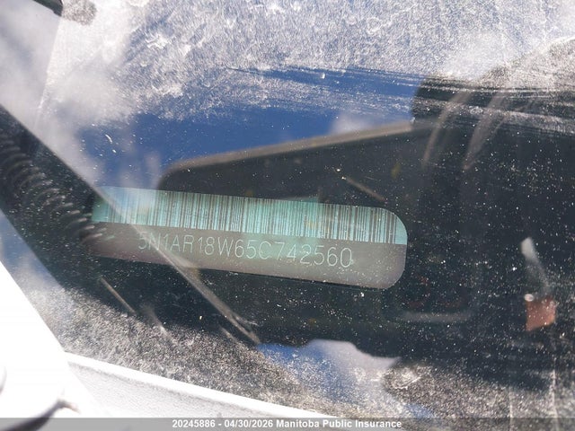 Продажа на аукционе авто 2005 Nissan Pathfinder Se, vin: 5N1AR18W65C742560, номер лота: 20245886