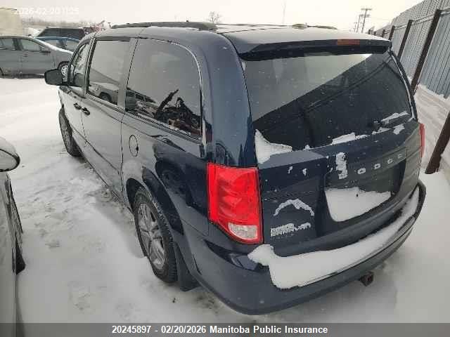 Dodge Grand Caravan Sxt 2015 2C4RDGBG5FR666171 Image 3