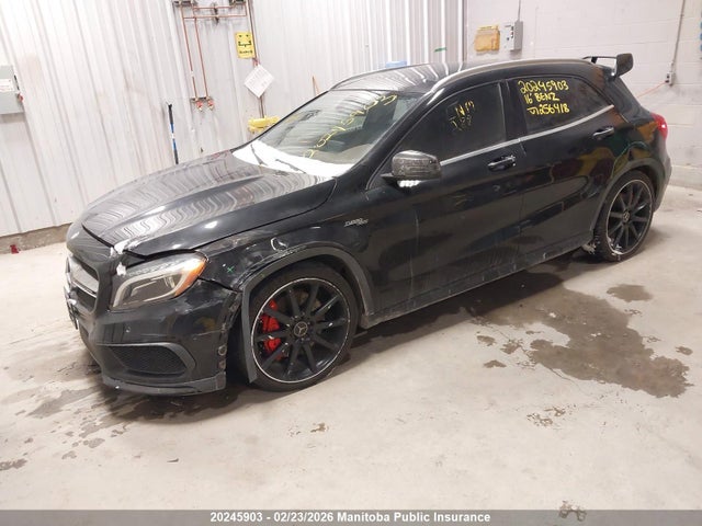 WDDTG5CB1GJ256418 Mercedes Benz Gla45