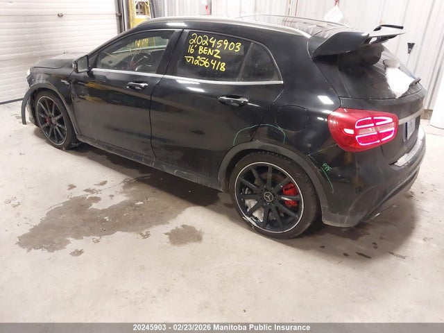 WDDTG5CB1GJ256418 Mercedes Benz Gla45