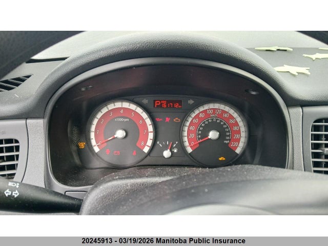Aukcja sprzedaży 2011 Kia Rio 5 Ex Convenience, vin: KNADH5B39B6838314, numer aukcji: 20245913