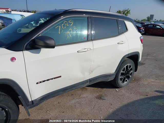 Aukcja sprzedaży 2019 Jeep Compass Trailhawk, vin: 3C4NJDDB6KT800166, numer aukcji: 20245923