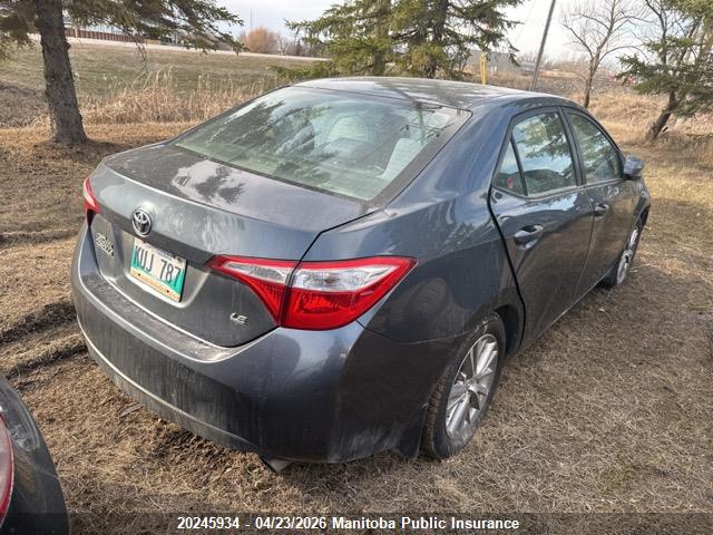 2015 Toyota Corolla Le მანქანა იყიდება აუქციონზე, vin: 2T1BURHE2FC342047, აუქციონის ნომერი: 20245934