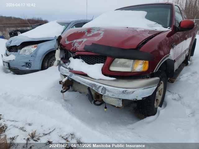 20245947 :رقم المزاد ، 2FTRX18LX1CA77878 vin ، 2001 Ford F150 Supercab مزاد بيع