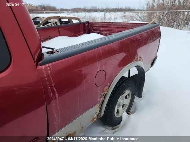 20245947 :رقم المزاد ، 2FTRX18LX1CA77878 vin ، 2001 Ford F150 Supercab مزاد بيع