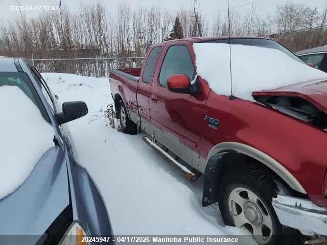 20245947 :رقم المزاد ، 2FTRX18LX1CA77878 vin ، 2001 Ford F150 Supercab مزاد بيع