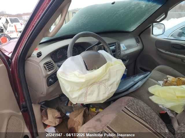 20245947 :رقم المزاد ، 2FTRX18LX1CA77878 vin ، 2001 Ford F150 Supercab مزاد بيع