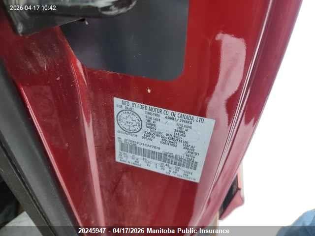 20245947 :رقم المزاد ، 2FTRX18LX1CA77878 vin ، 2001 Ford F150 Supercab مزاد بيع