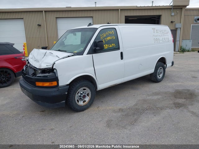 2018 Chevrolet Express 2500 Cargo Van მანქანა იყიდება აუქციონზე, vin: 1GCWGAFP5J1326193, აუქციონის ნომერი: 20245965
