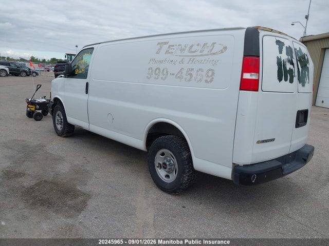 2018 Chevrolet Express 2500 Cargo Van მანქანა იყიდება აუქციონზე, vin: 1GCWGAFP5J1326193, აუქციონის ნომერი: 20245965