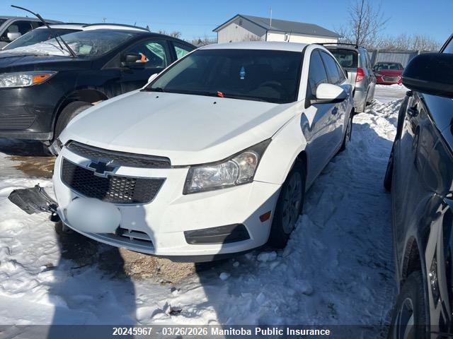 Продажа на аукционе авто 2012 Chevrolet Cruze Lt Turbo, vin: 1G1PF5SC4C7355615, номер лота: 20245967