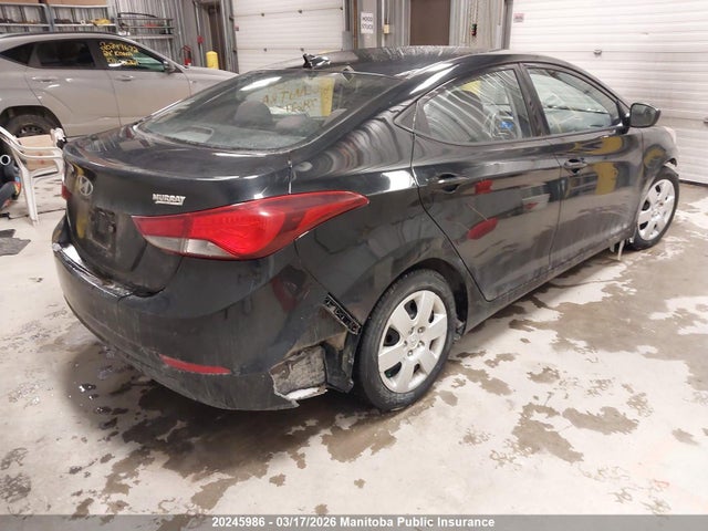Aukcja sprzedaży 2016 Hyundai Elantra Gl, vin: 5NPDH4AE0GH704627, numer aukcji: 20245986