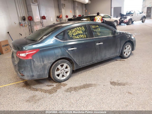 3N1AB7APXHL663953 Nissan Sentra 1.8 Sv