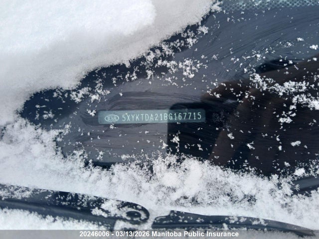Aukcja sprzedaży 2011 Kia Sorento Lx V6, vin: 5XYKTDA21BG167715, numer aukcji: 20246006
