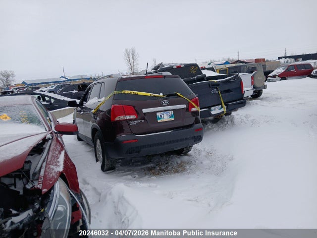 20246032 :رقم المزاد ، 5XYKTCA69CG192392 vin ، 2012 Kia Sorento Lx مزاد بيع