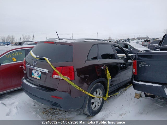20246032 :رقم المزاد ، 5XYKTCA69CG192392 vin ، 2012 Kia Sorento Lx مزاد بيع