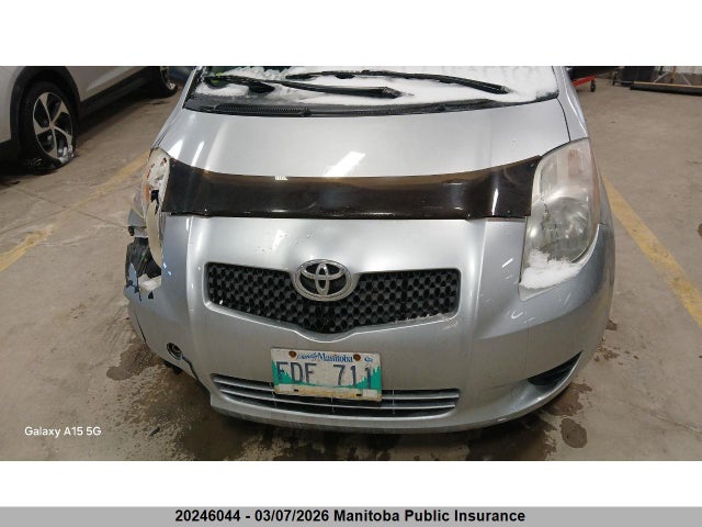 20246044 :رقم المزاد ، JTDKT923385185039 vin ، 2008 Toyota Yaris Rs Rs مزاد بيع