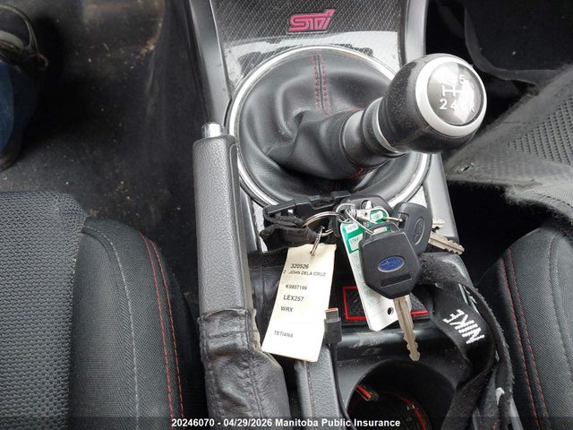 Aukcja sprzedaży 2019 Subaru Wrx, vin: JF1VA1A66K9807199, numer aukcji: 20246070