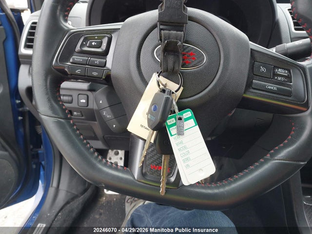 Aukcja sprzedaży 2019 Subaru Wrx, vin: JF1VA1A66K9807199, numer aukcji: 20246070