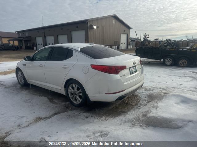 20246138 :رقم المزاد ، KNAGN4A78D5380696 vin ، 2013 Kia Optima Ex مزاد بيع