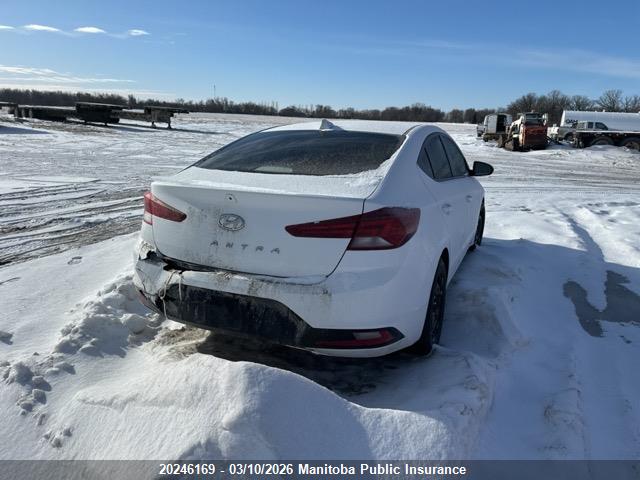 Продажа на аукционе авто 2020 Hyundai Elantra Preferred Preferred, vin: KMHD84LF6LU980411, номер лота: 20246169