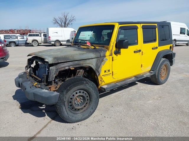 Продаж на аукціоні авто 2008 Jeep Wrangler Unlimited X, vin: 1J4GA39158L544622, номер лоту: 20246190
