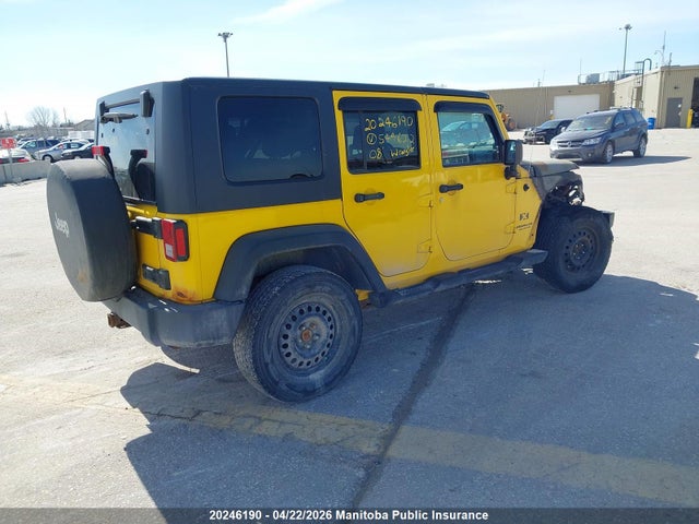 Продаж на аукціоні авто 2008 Jeep Wrangler Unlimited X, vin: 1J4GA39158L544622, номер лоту: 20246190