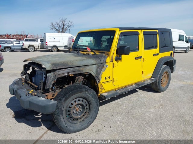 Продаж на аукціоні авто 2008 Jeep Wrangler Unlimited X, vin: 1J4GA39158L544622, номер лоту: 20246190