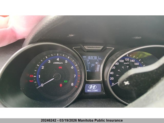 Aukcja sprzedaży 2013 Hyundai Veloster Turbo, vin: KMHTC6AE2DU125707, numer aukcji: 20246242