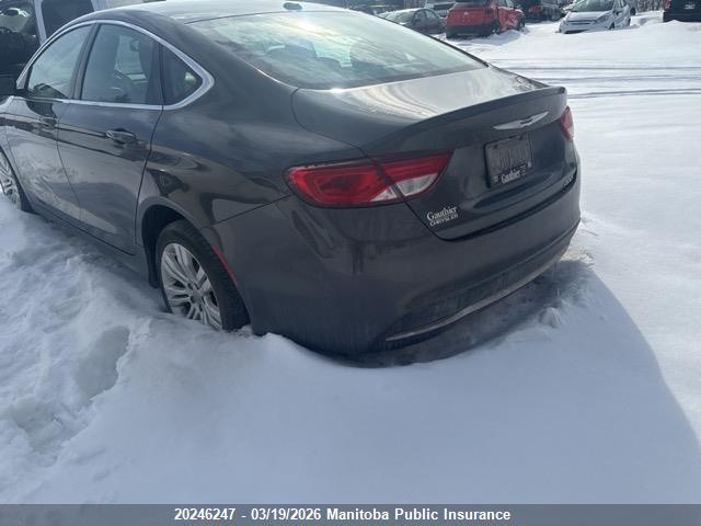 Продаж на аукціоні авто 2015 Chrysler 200 Limited, vin: 1C3CCCAB3FN583184, номер лоту: 20246247