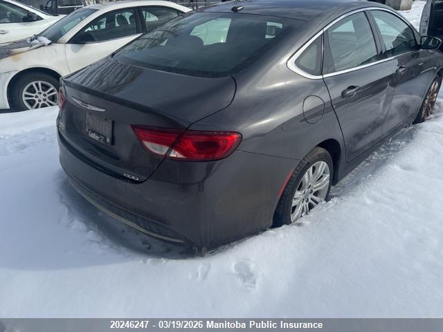 Продаж на аукціоні авто 2015 Chrysler 200 Limited, vin: 1C3CCCAB3FN583184, номер лоту: 20246247