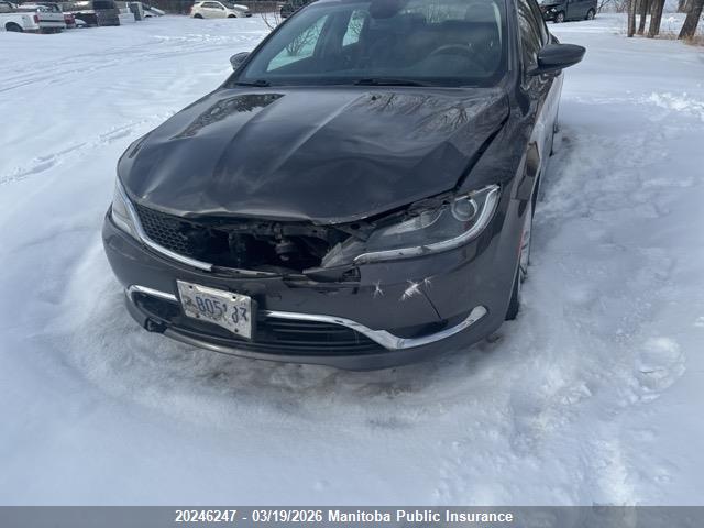 Продаж на аукціоні авто 2015 Chrysler 200 Limited, vin: 1C3CCCAB3FN583184, номер лоту: 20246247
