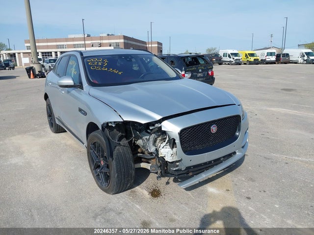Продаж на аукціоні авто 2019 Jaguar F-pace R-sport 30t, vin: SADCL2GX8KA613973, номер лоту: 20246357