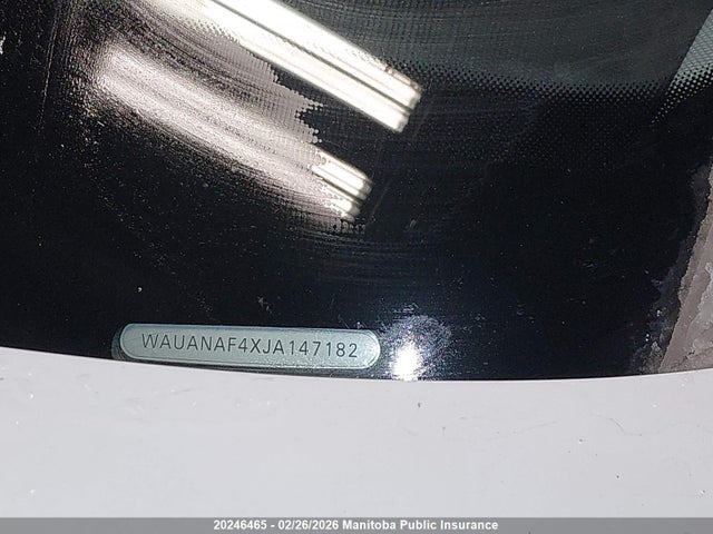 WAUANAF4XJA147182 Audi A4 2.0t Quattro
