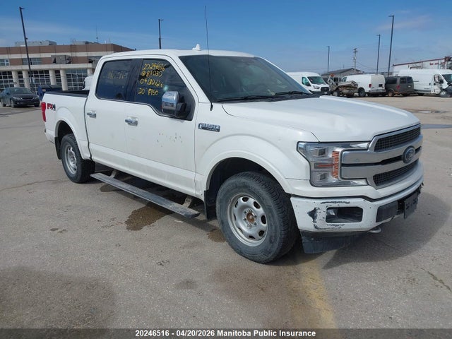 2020 Ford F150 Platinum Supercrew მანქანა იყიდება აუქციონზე, vin: 1FTEW1E53LFB11030, აუქციონის ნომერი: 20246516