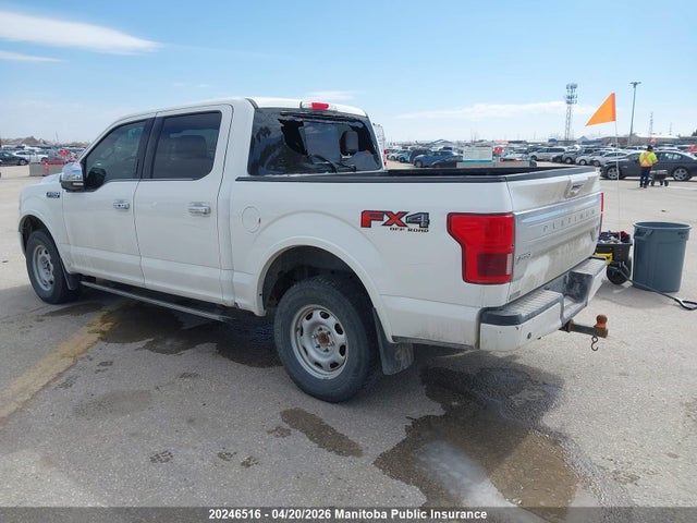 2020 Ford F150 Platinum Supercrew მანქანა იყიდება აუქციონზე, vin: 1FTEW1E53LFB11030, აუქციონის ნომერი: 20246516