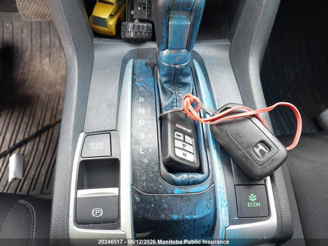20246517 :رقم المزاد ، 2HGFC1F42GH103817 vin ، 2016 Honda Civic Ex-t مزاد بيع