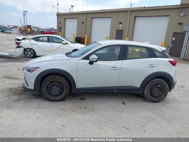 2019 Mazda Cx-3 Gs მანქანა იყიდება აუქციონზე, vin: JM1DKFC79K0411794, აუქციონის ნომერი: 20246530