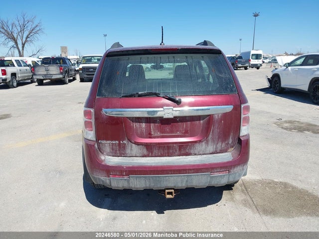 2008 Chevrolet Equinox Ls V6 მანქანა იყიდება აუქციონზე, vin: 2CNDL23F586287242, აუქციონის ნომერი: 20246580