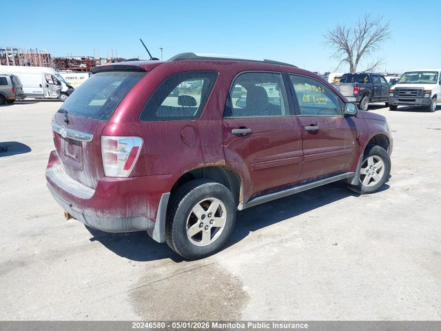 2008 Chevrolet Equinox Ls V6 მანქანა იყიდება აუქციონზე, vin: 2CNDL23F586287242, აუქციონის ნომერი: 20246580