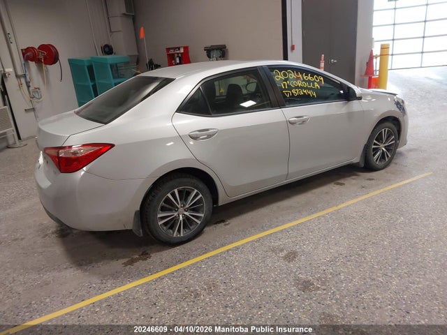 2017 Toyota Corolla Le მანქანა იყიდება აუქციონზე, vin: 2T1BURHE6HC872444, აუქციონის ნომერი: 20246609