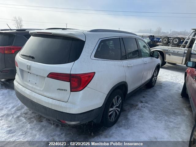5FNYF6H71HB500722 Honda Pilot Ex-l