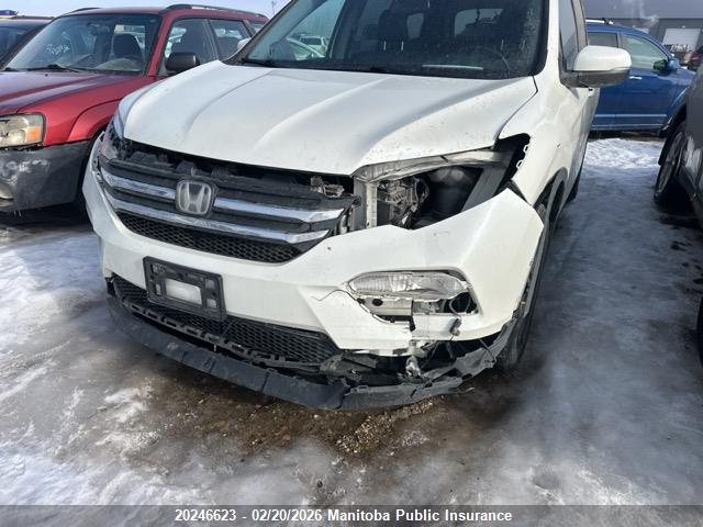 5FNYF6H71HB500722 Honda Pilot Ex-l