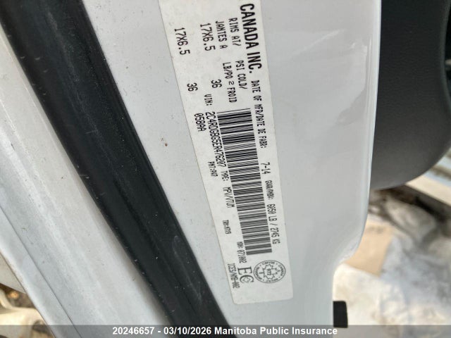 20246657 :رقم المزاد ، 2C4RDGBG5ER476207 vin ، 2014 Dodge Grand Caravan Sxt مزاد بيع