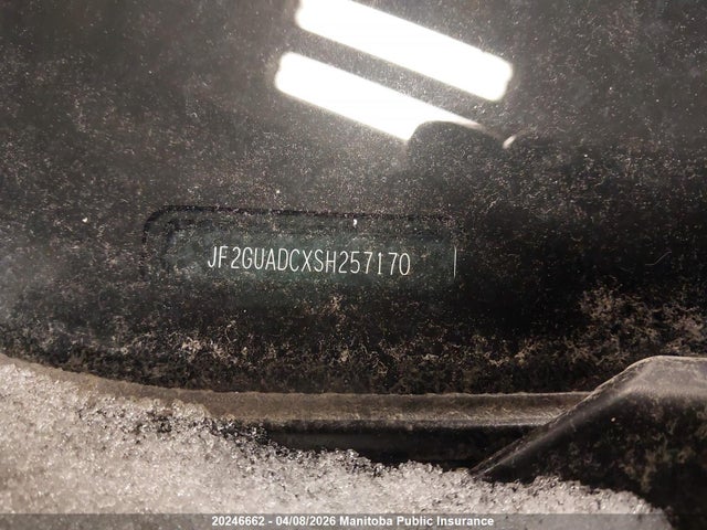 Aukcja sprzedaży 2025 Subaru Crosstrek Touring, vin: JF2GUADCXSH257170, numer aukcji: 20246662