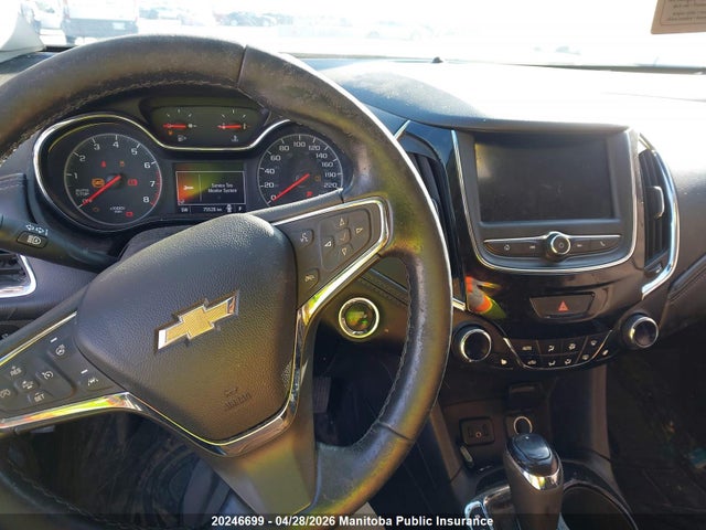 1G1BF5SM8K7132804 Chevrolet Cruze Lt Turbo